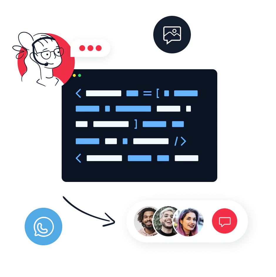 Programmable messaging API connecting to customers through preferred channel